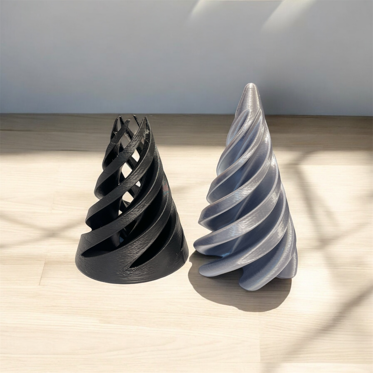 CONE VORTEX - Noir et Argent