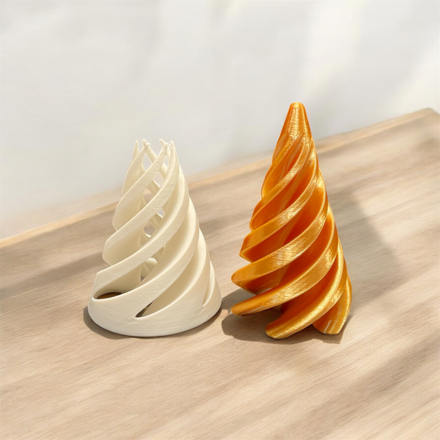 CONE VORTEX - Blanc et Or