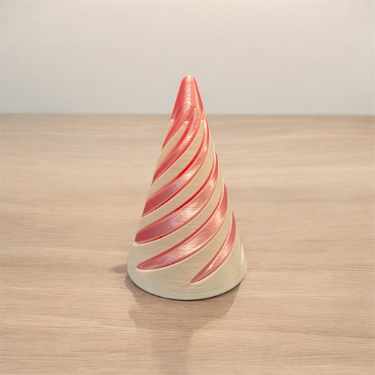 CONE VORTEX - Blanc et Rose