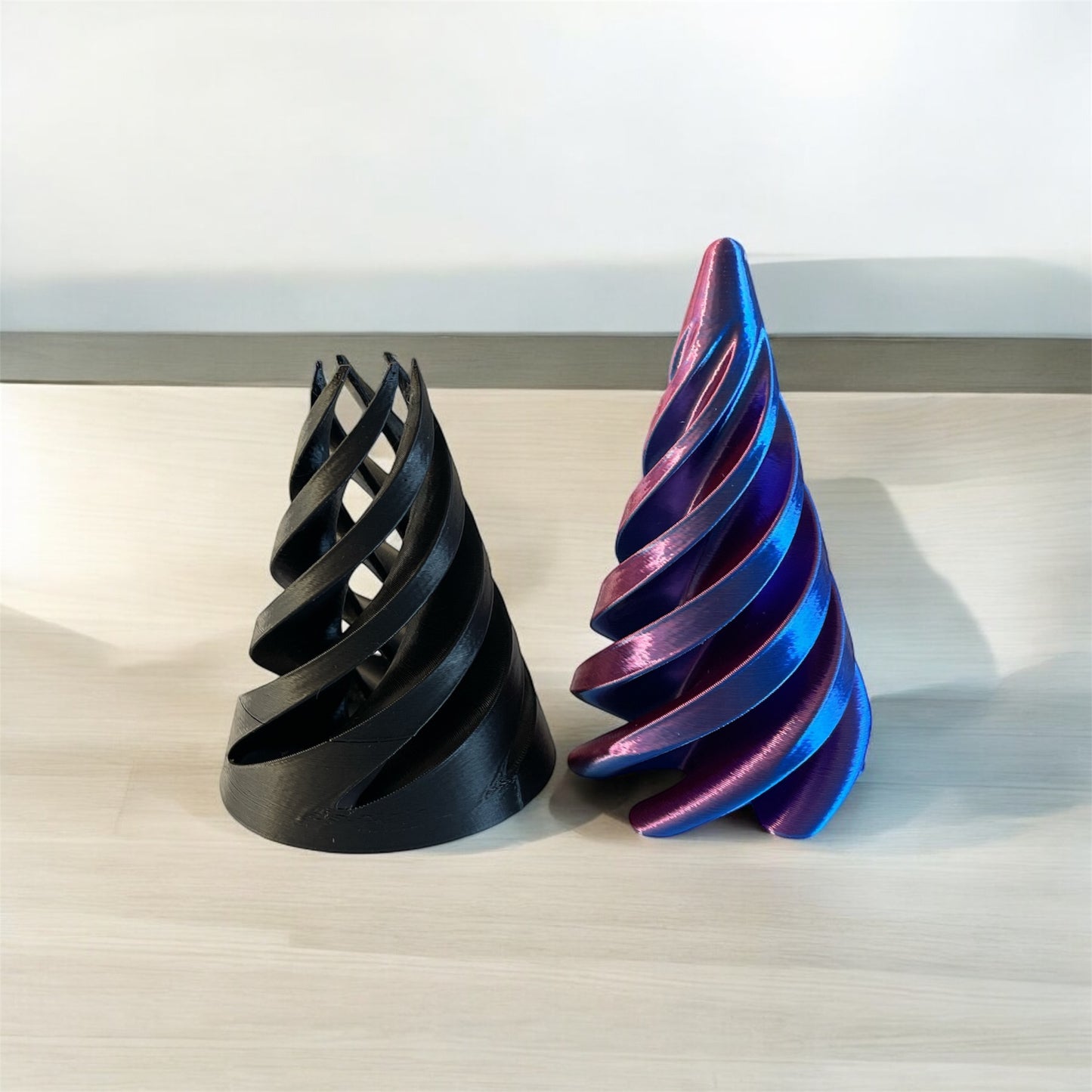 CONE VORTEX - Noir et Bicolore Mauve - Bleu